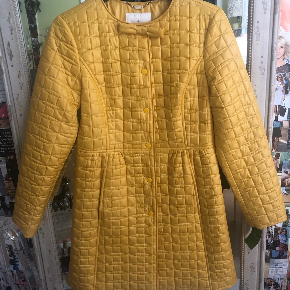 Kate Spade quilted coat